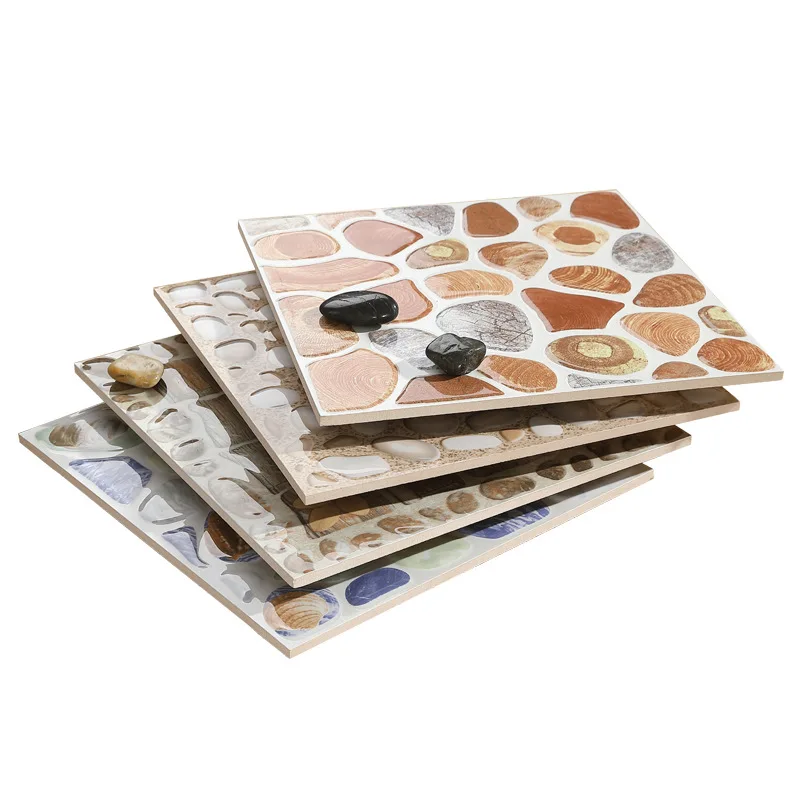 Балкон ceramicas para piso Нескользящая глазурованная фарфоровая палка на напольной плитке terrazzo плитка 300x300