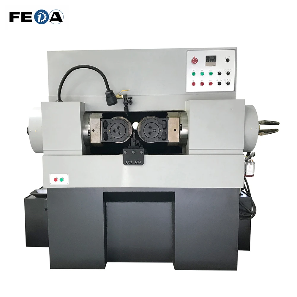 FEDA rebar thread rolling machine rack bolt screw making machine