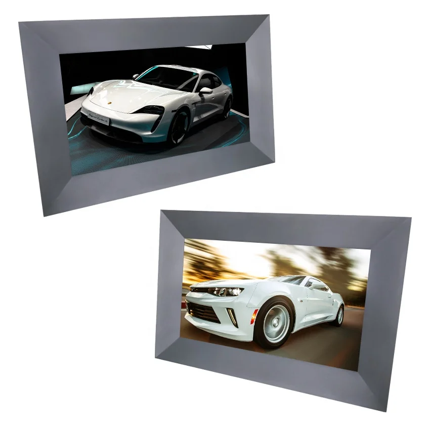 Acrylic digital photo frame with wifi english sexy pictures square mini digital 7 10 15 30 32 inch digital picture photo frame