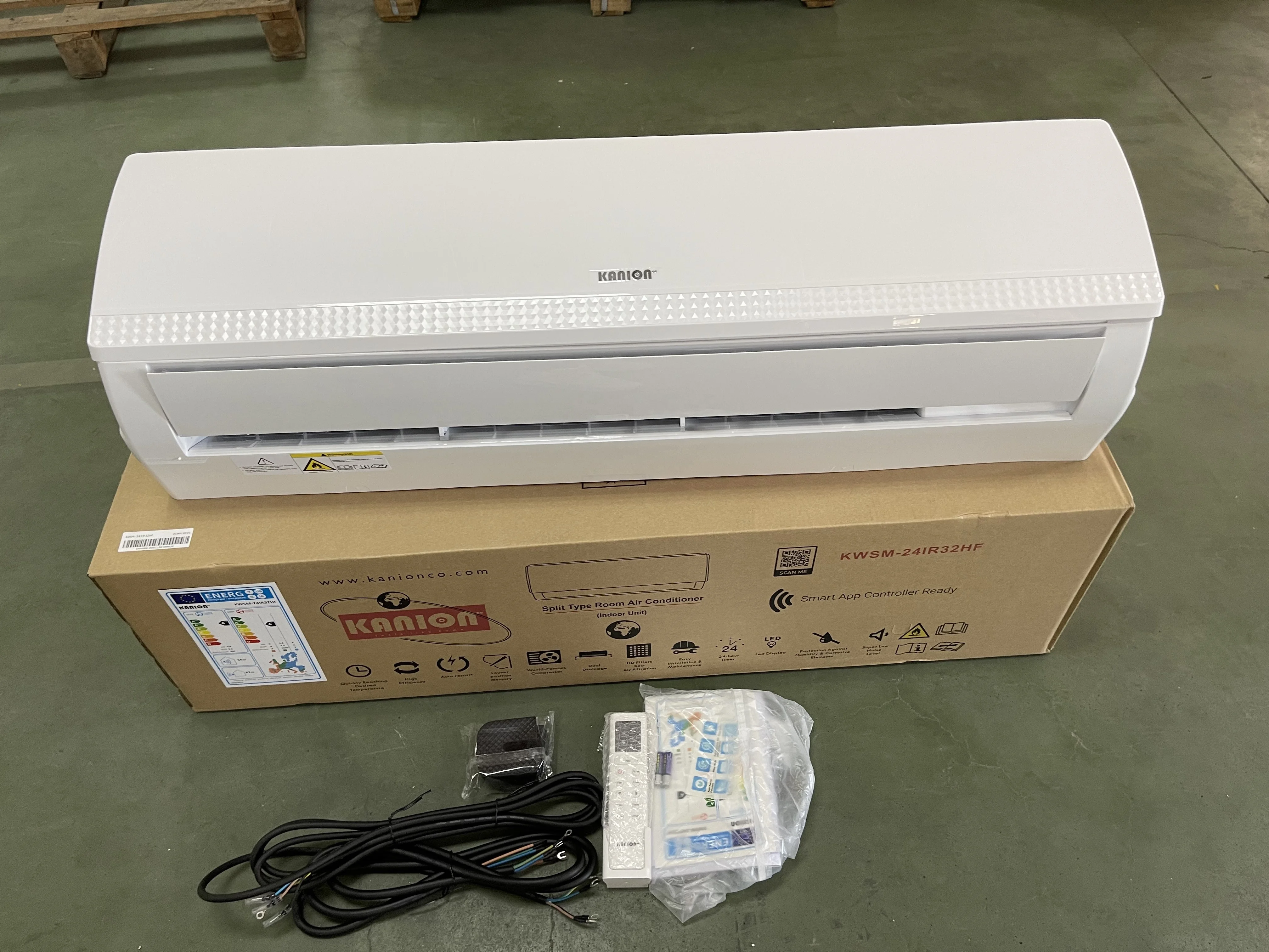 Aire Acondicionado Split De Pared Frio Solo 9000BTU-36000BTU 60Hz Mini Split Unidad AC Split Air Conditioners Central America
