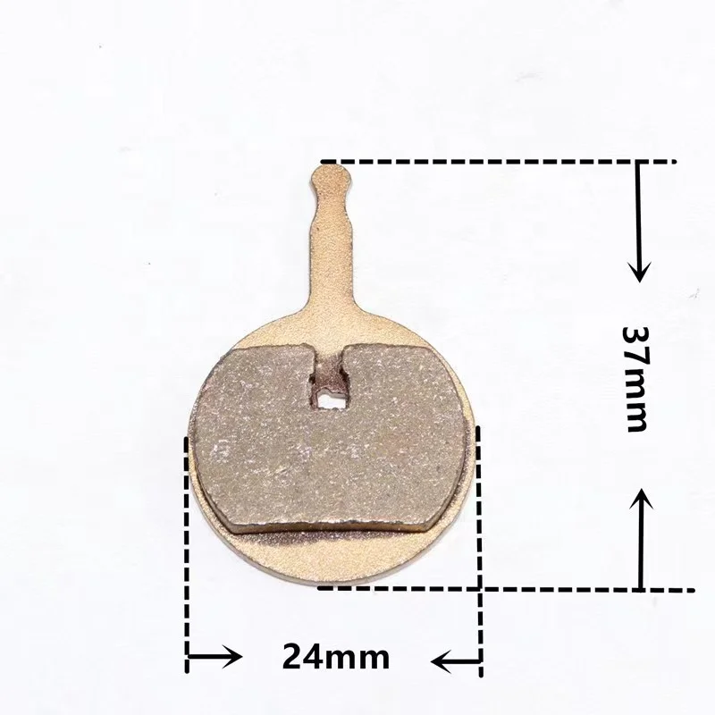 Disc Brake Pads Copper Full-metallic Bicycle Cooling Brake Rotors Disk Brake Pads for S R A M AVID BB5 MTB Electric Scooter