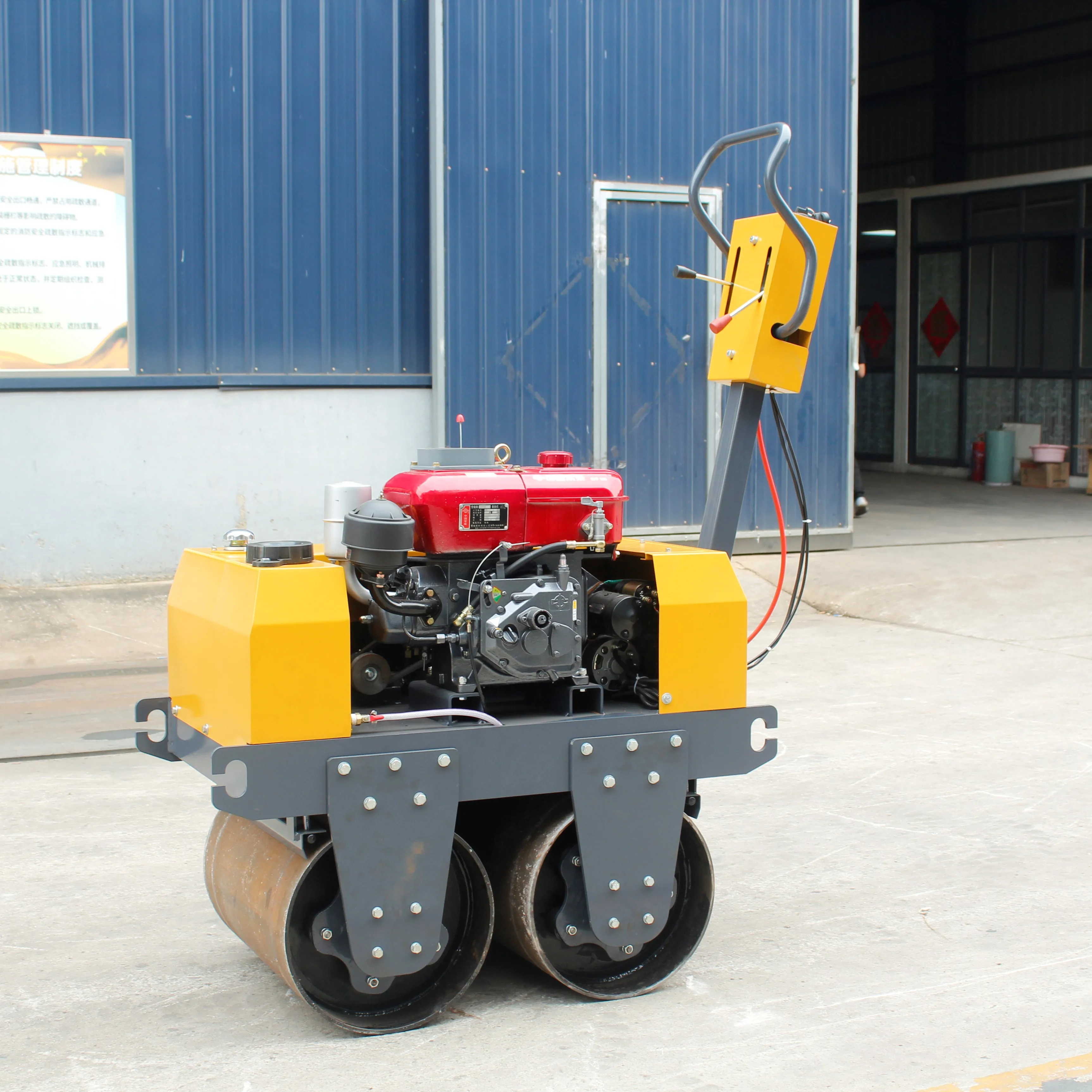Road machinery OEM sheep foot road roller Full Hydraulic roller compactor