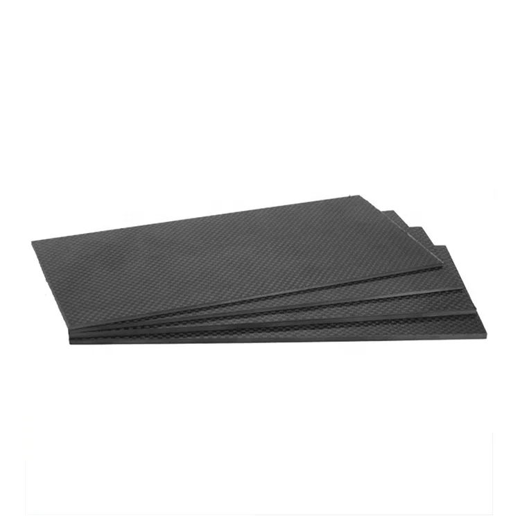 High quality 3K Twill Weave Carbon Fibre Sheet Price Carbon Fiber Strip  Matt Carbon Fiber Plate