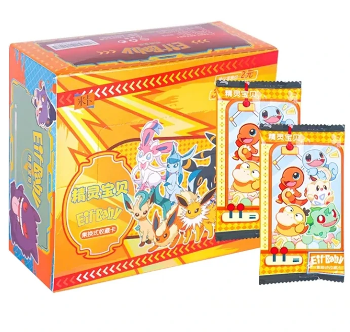 Wholesales Mika Eif Baby Pokemones Anime Cartoon Gold Venusaur Pokemoned Card Metal Poke Mon for Children Game Cards