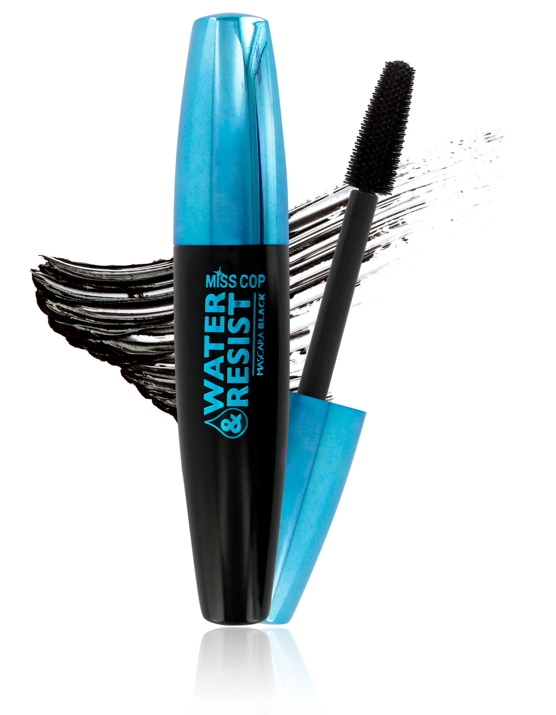 Good Quality French Beauty Vegan Mascara Water And Resist 01- Black For Daily Use