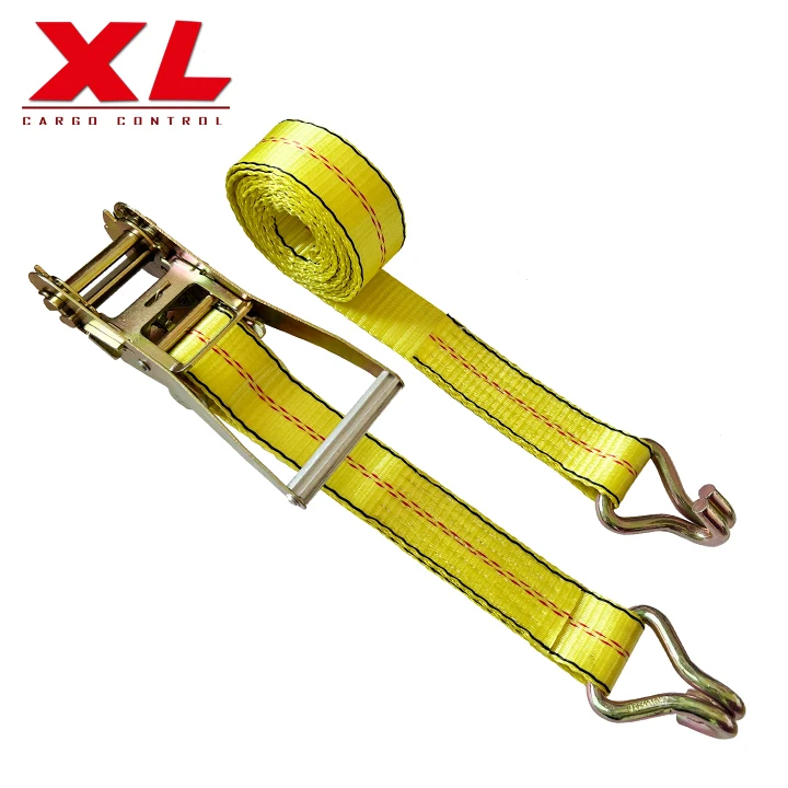 Автоматический Крепежный ремень, 50 мм, 1500 кг, выдвижной ремень с храповым механизмом, с двойным J-образным крючком