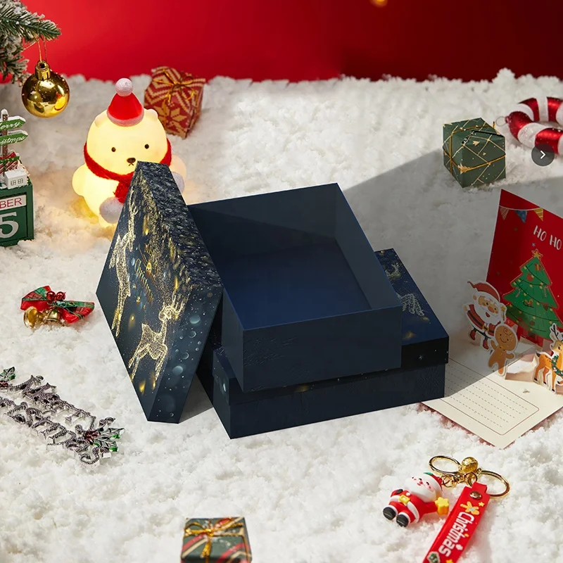 Wholesale Customized Easter Set Holiday Gift Boxes Cardboard Christmas Packaging Gift Boxes