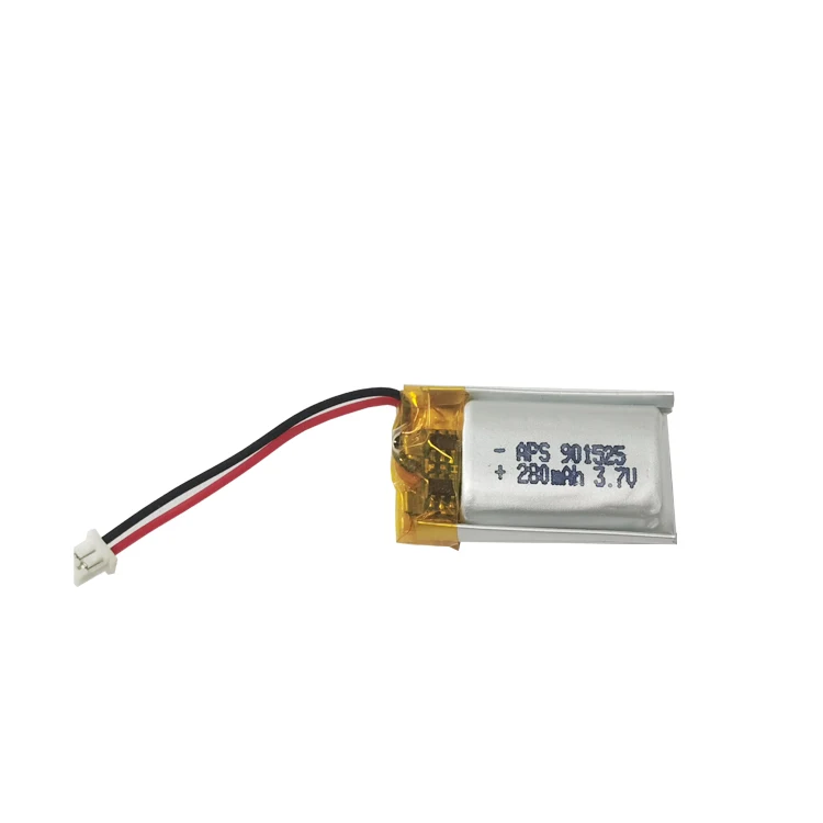 pouch cell  3.7v 280mAh 901525 battery cell li ion rechargeable li-polymer battery, lithium ion pouch lipo lithium nmc battery