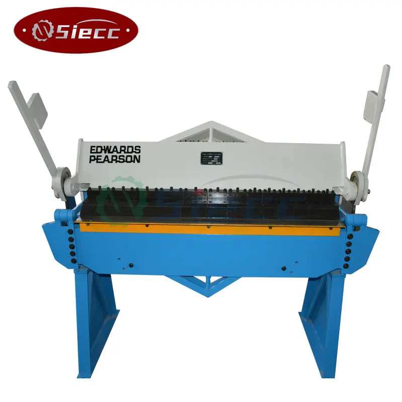 metal sheet bender and segment blade manual folding machine,finger pan press brake