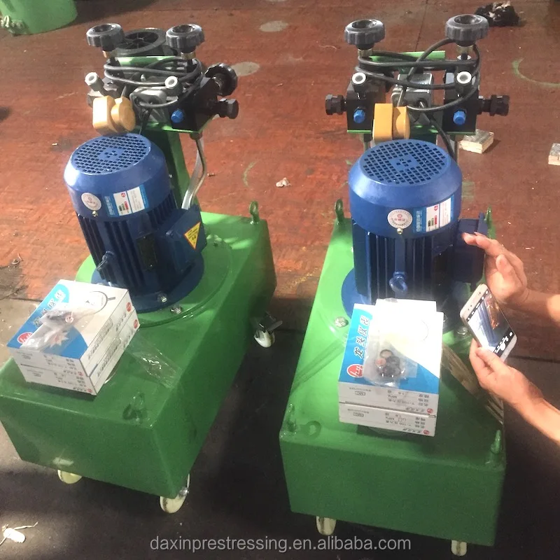 ZB4-500 Prestressed hydraulic pump achieved ISO 9001 standard