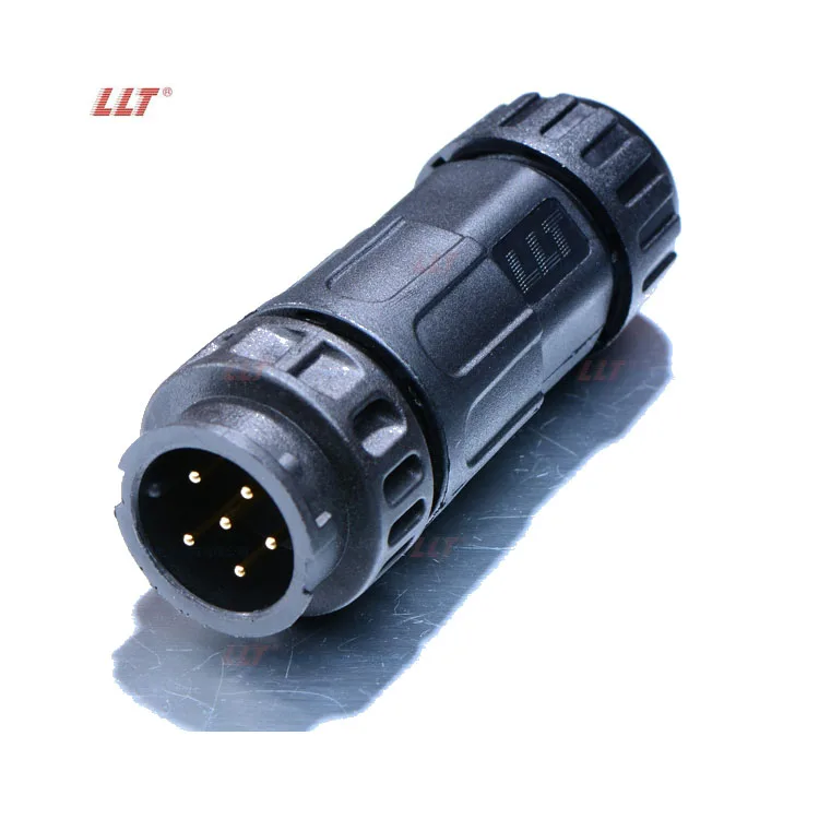 weatherproof connectors 6 pin male female electrical wire connector 6pin bayonet connectors