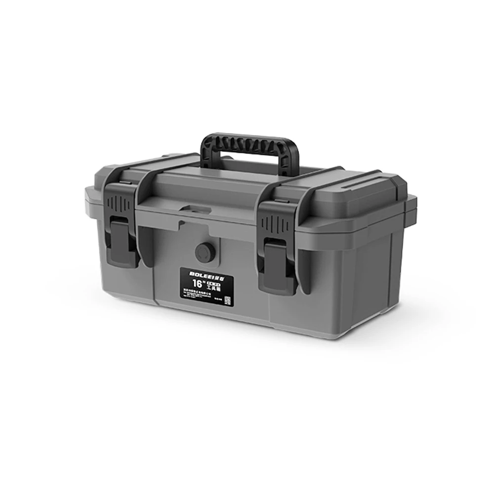 16 Inch Thickened Waterproof Tool Box Multifunctional Hard Plastic Hardware Household Toolbox for Outdoor Working