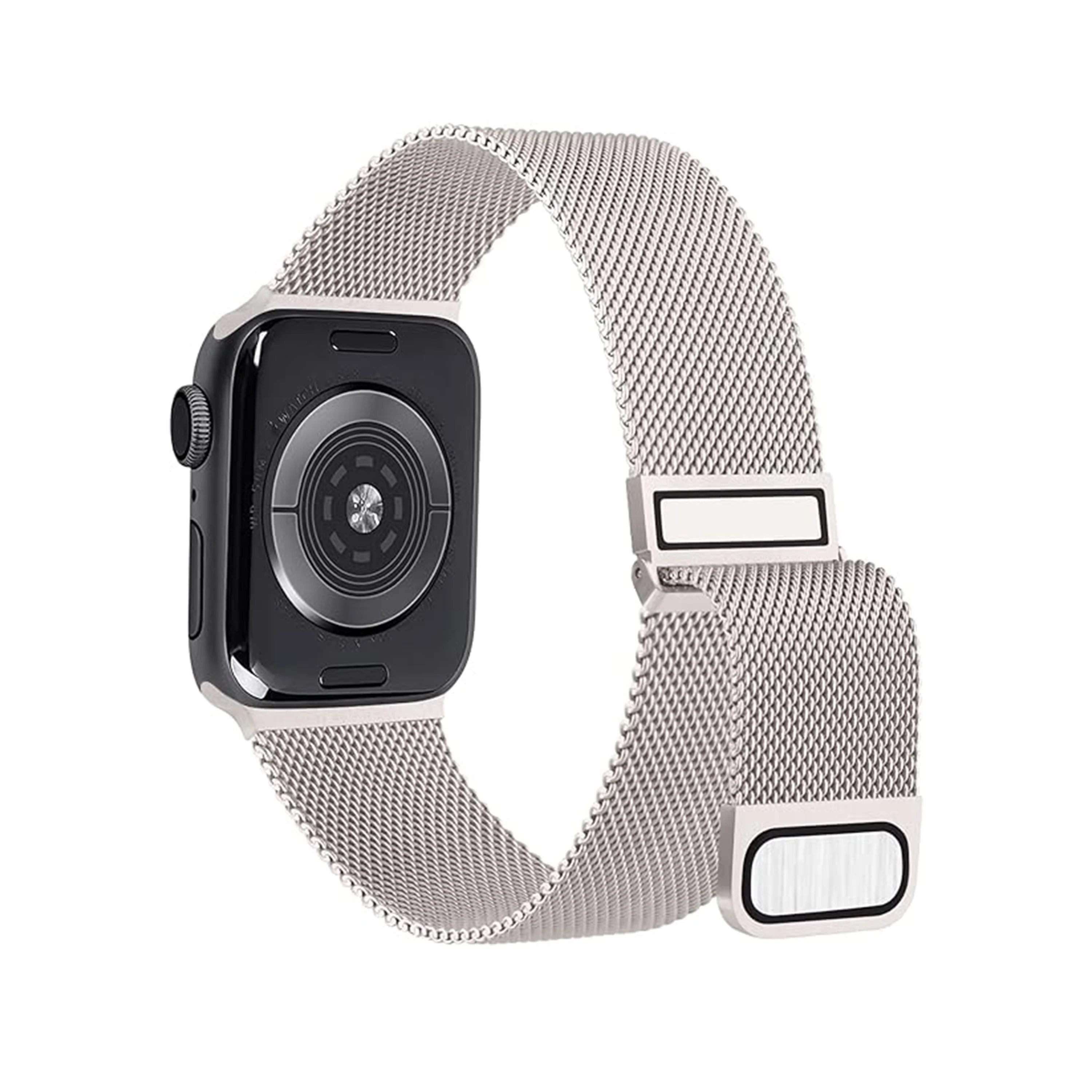 Ремешки для часов Apple Watch Series 8 7 6 из нержавеющей стали магнитные петли iWatch 41 мм 45