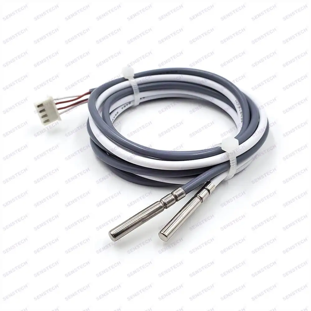 Best Price $0.29 ABS White Tube UL2651 Black Wire NTC 10K Temperature Sensor