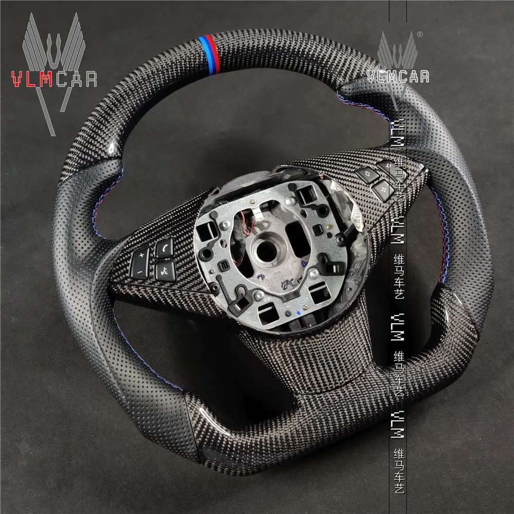 Carbon fiber steering wheel for BMW E60 M5 5Series/All BMW models can be customized