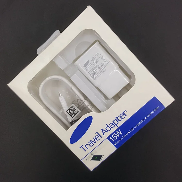 EP-TA20JWE 15 Вт адаптер для путешествий note4 s7 s6 US зарядное устройство кабель для samsung