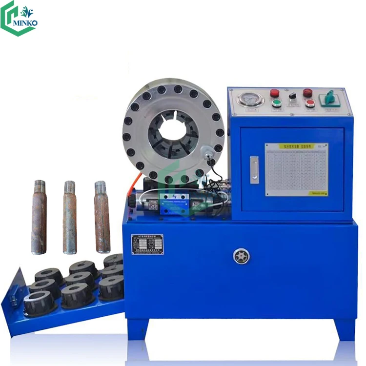 2 stations hydraulic iron pipe diameter reducing machine round steel tube shrinking reducer