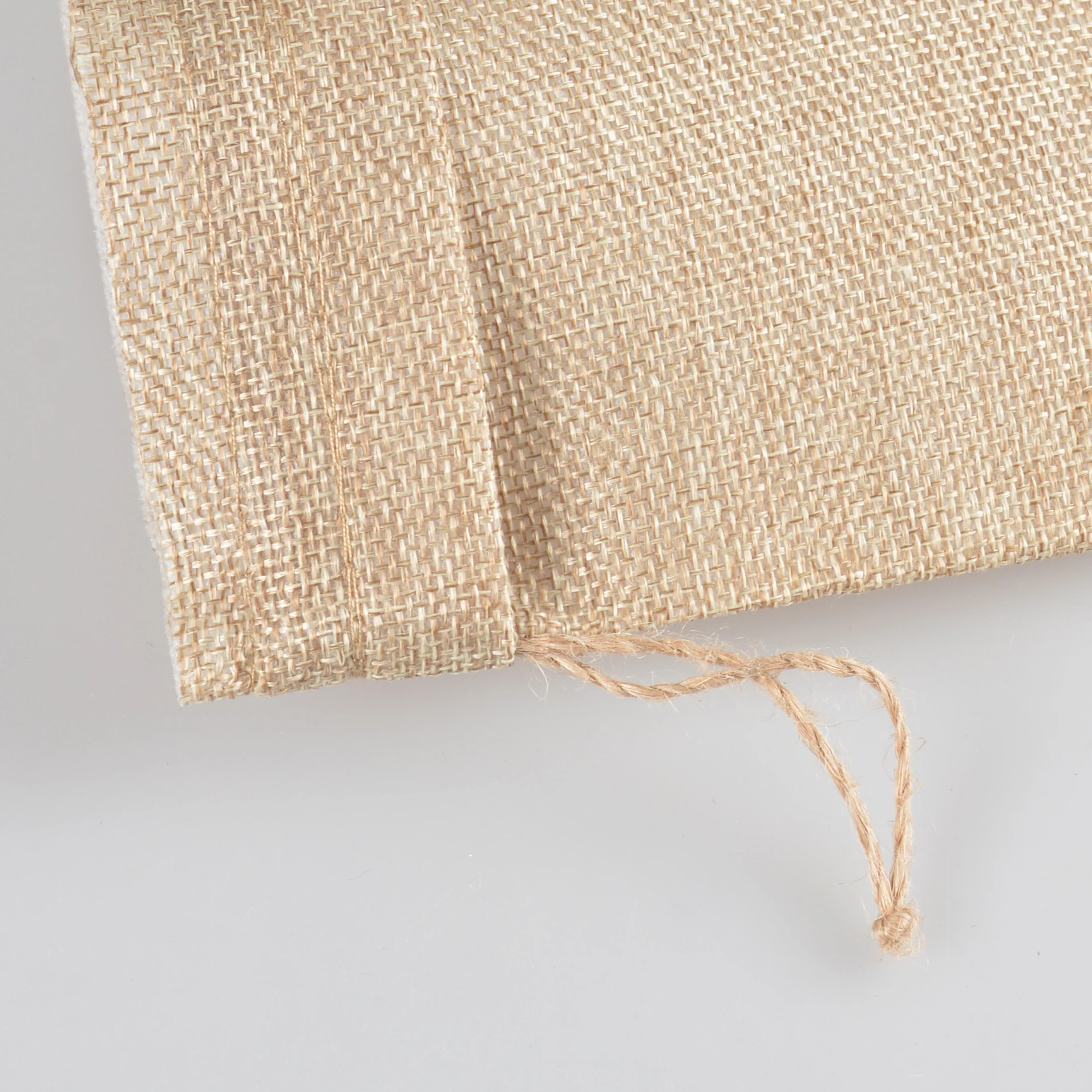 Wholesale Burlap Gift Sack Jute Rope Gift Bags For Wedding Party Favor Drawstring Bags Pouch Custom Logo Accept