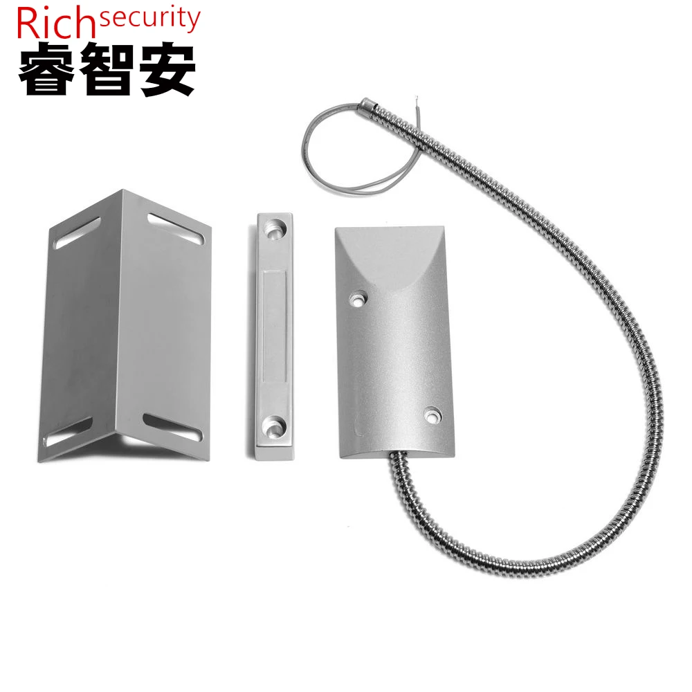 RZ-61L NO normally open reed switch sensor magnetic contact switch with bracket rolling door alarm