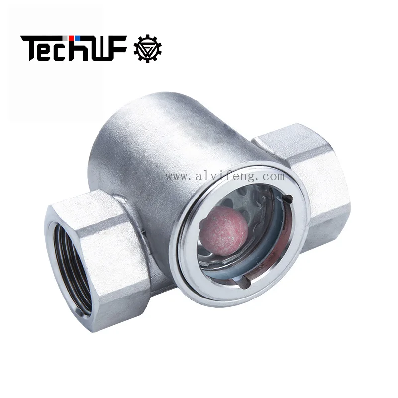 New Product 2021 Visual Floating Ball Sight Glass Level Gauge Water Flow Indicator