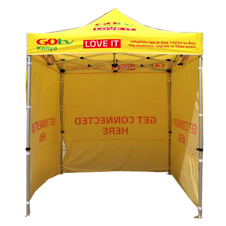 FEAMONT CUSTOM 2x2 pop up outdoor foldable canopy beer advertising company tent