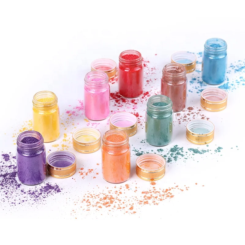 24 colours Glitter Dust Edible Sprinkles 8g bottle Super Shinning Glitter Powder for Baking Decorations