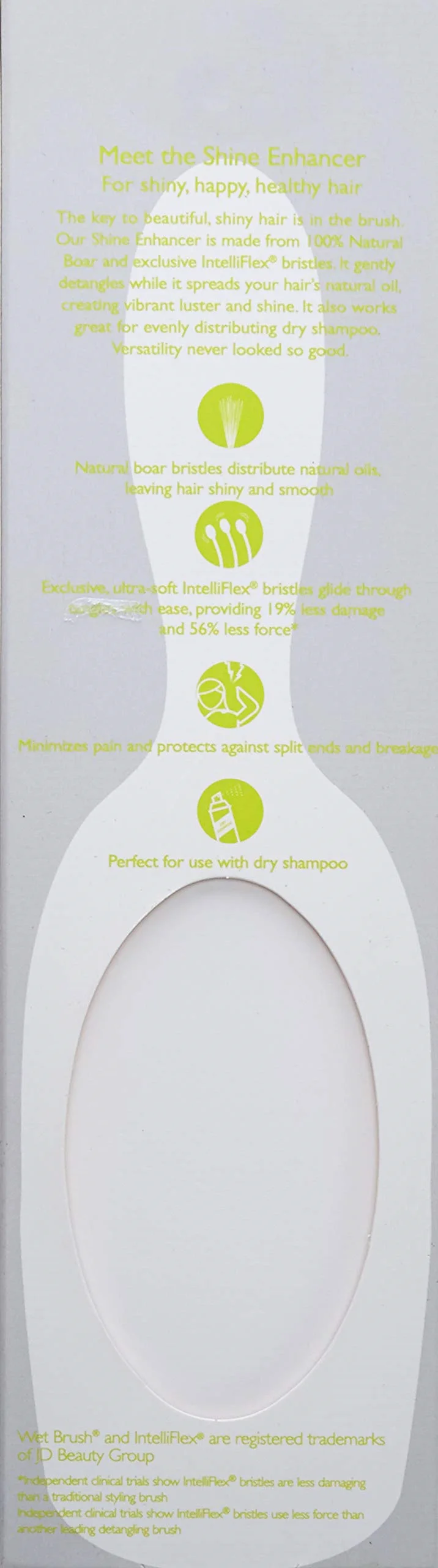 Natural Boar Bristles Hair Brushes  For All Hair Types Shine Enhancer Hairbrush For Women Men Wet And Dry Hair