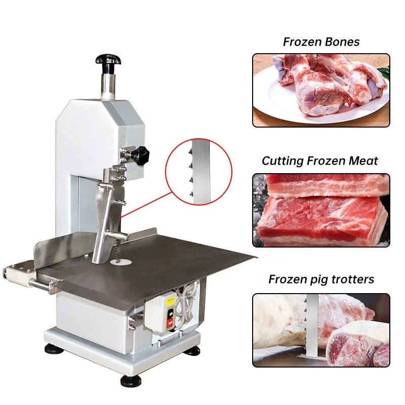 Bone Saw Machine Frozen Meat Cutter Animal Bones Cutting Machine Slicer