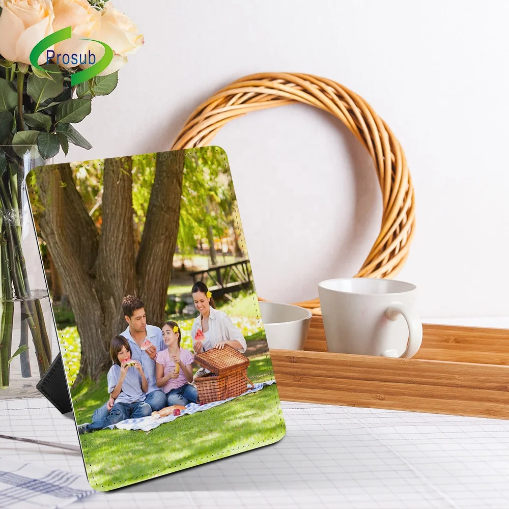 Prosub Sublimation Photo Frames Blanks Custom Printable 5*7inch  Pu Leather Sublimation Photo Frame