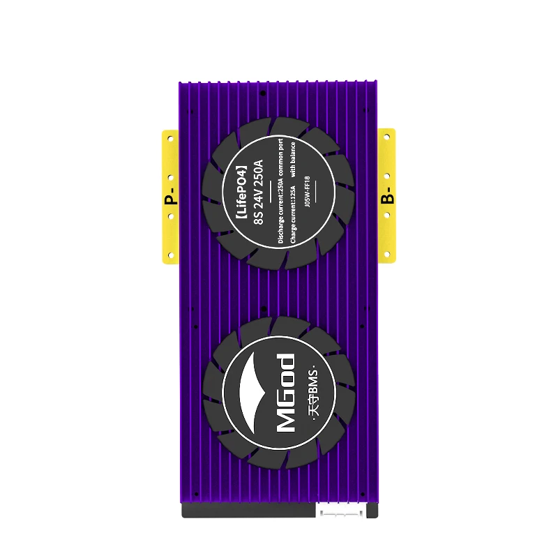
bms 8s for 24V 250a lifepo4 battery Common Port Balance BMS Protection Circuit Module lifepo4 battery Wheelchair battery pack 