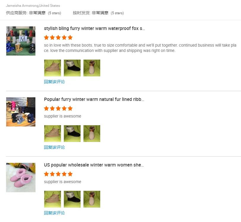 
USA Wool Fur boots for women Fashion customization wholesale sheepskin wool slides for women slippers 