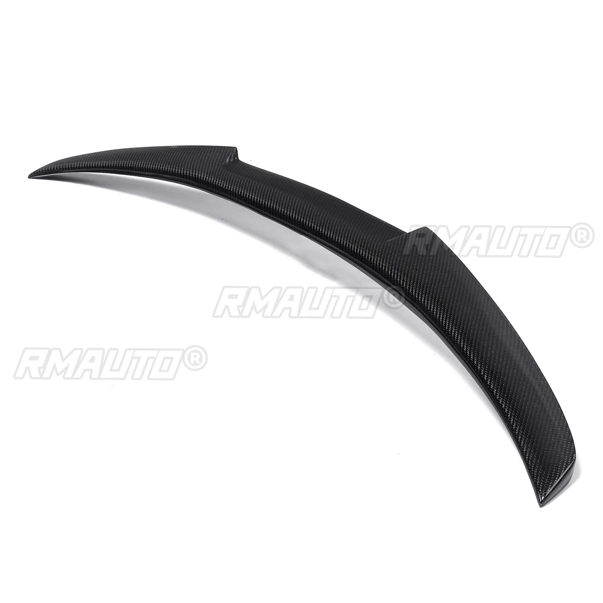 F32 Real Carbon Fiber Car Trunk Boot Lip Spoiler Wing Lid Big For BMW F32 4 SERIES 428i 435i 440i 2DR 2014-2020 M4 Style