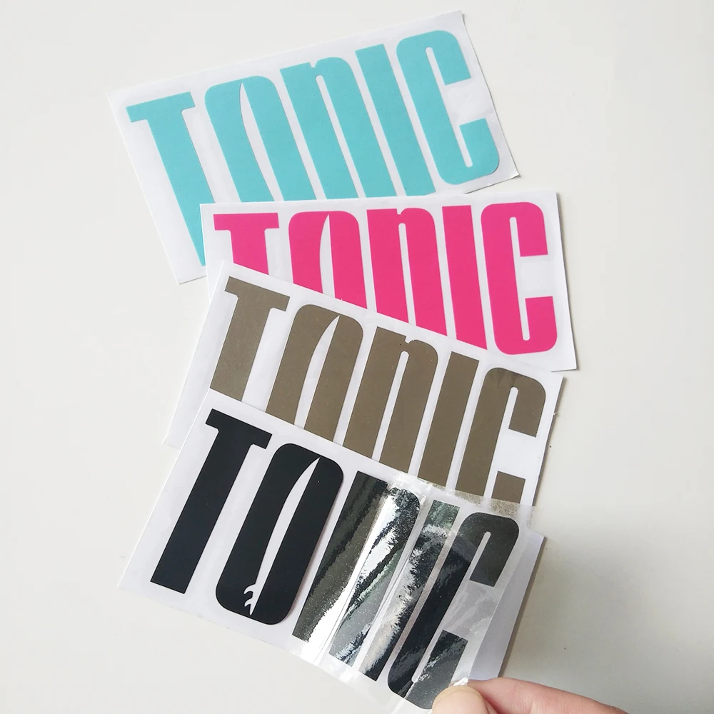 Custom Letter 3D PU leather self-adhesive vinyl alphabet letter stickers