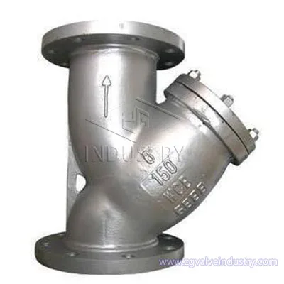 ZG Factory High Quality Customized DN15-DN500 NSI CL150/300/600 WCB/SS Y Strainer