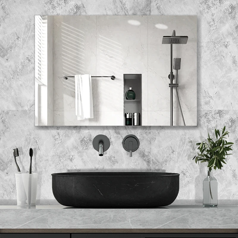 2024 new smart Bluetooth LED defogging bathroom light emitting mirror smart heated mirror