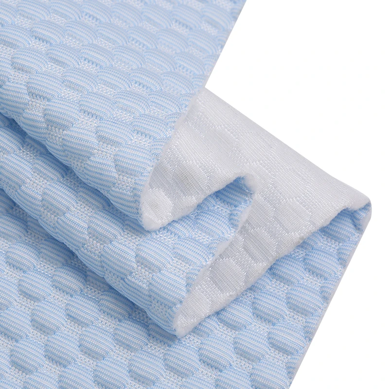 custom manufacturer 40% 50% Polymer Coolness Cooling Ice Silk Air Layer laminated  for pillowcase/mattress protector