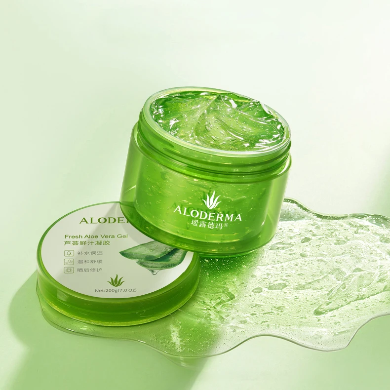 Pure 96%  Natural Aloe  Vera Body  Face Gel Skin Care for All Skin Types, Sensitive Skin, Soothing Aloe Vera Gel