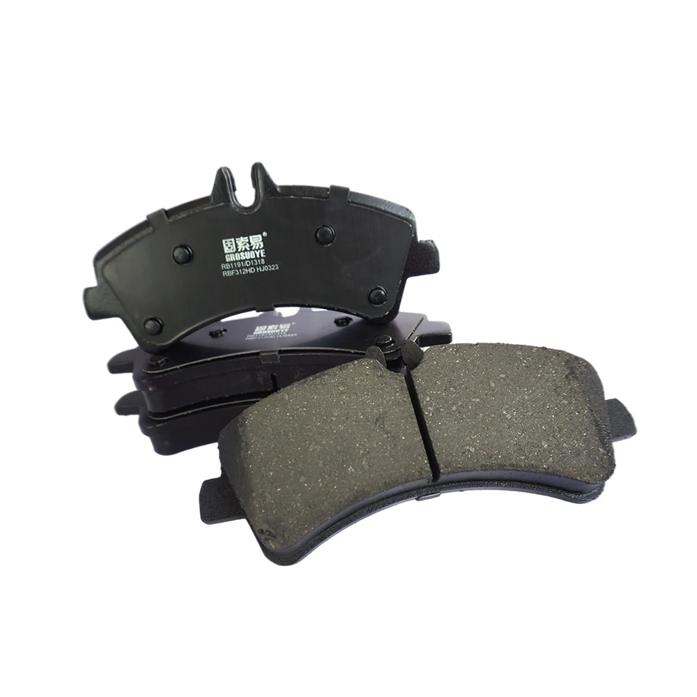 RUBRAKE D1318 premium ceramic brake pads for toyota camry