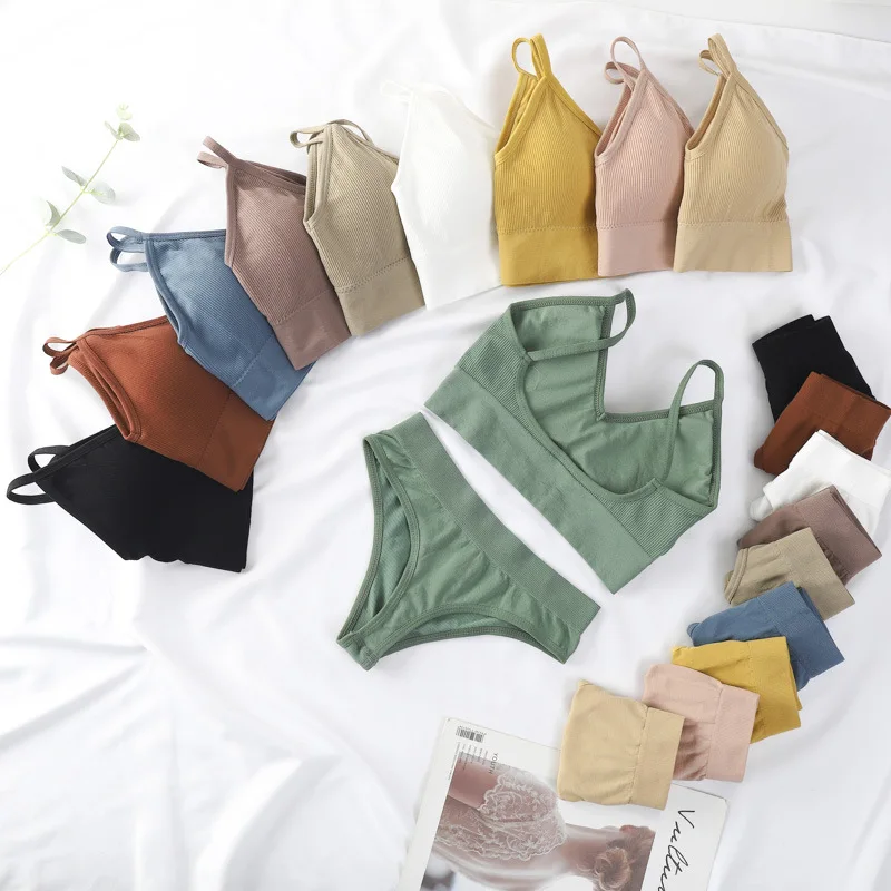 ladies bra and underwear panty set support ladies pants and bras wireless push up bra and panties sets