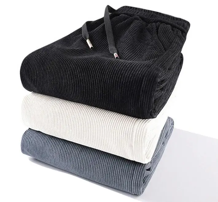 new 8wale or 11wale warp knitting corduroy velvet 220-300gsm fashion color mens pants fabric