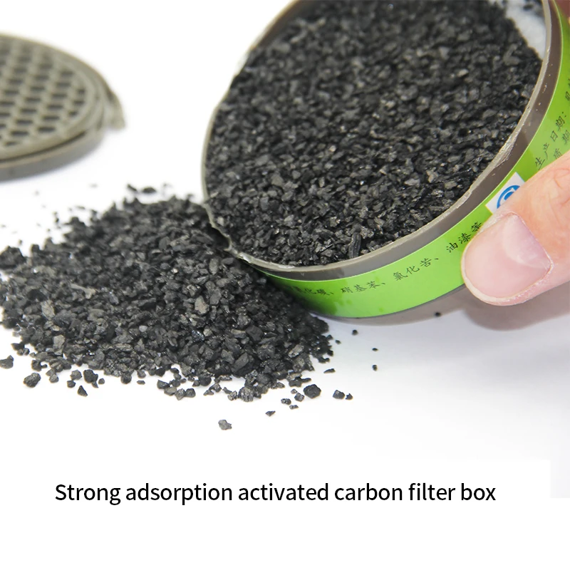 China Factory Supply Chemical Silicone Half Face Gas Dust Mask Anti Air Pollution Reusable Half Mask