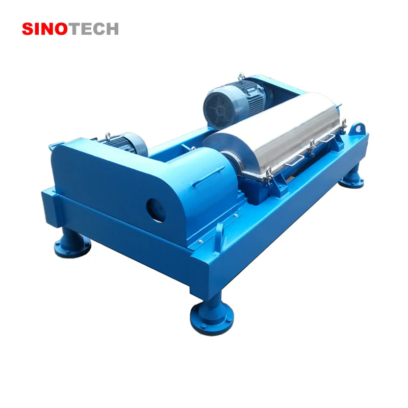 Automatic Horizontal Double Frequency Convertors PLC Control Decanter Separator