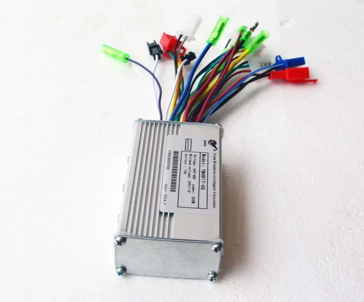 Бесщеточный контроллер двигателя постоянного тока 24V36V48V13A для электрического велосипеда скутера используется литиевой батареи небольших электрических