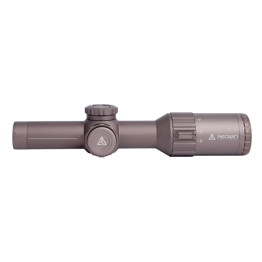Красный Win HD Алый 1-6x24 SFP LPVO коричневые цветные линзы с многослойным покрытием 5-уровневый красный и зеленый световой прицел для охоты