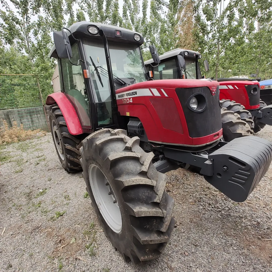 Используемые сельскохозяйственные тракторы Massey forguson MF385 120 л.с. 4x4 ТРАКТОРЫ с кабиной переменного тока