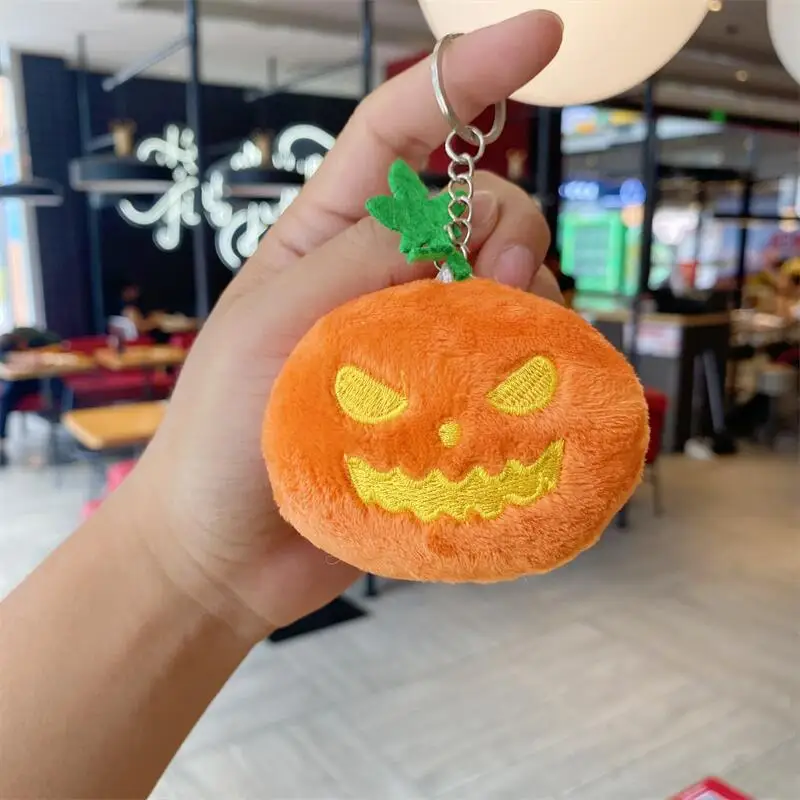 Wrei Festival Doll Funny Pumpkin Plush Toy Hanging Ghost Decorative Props Custom Logo Pendant Small Boutique Gift