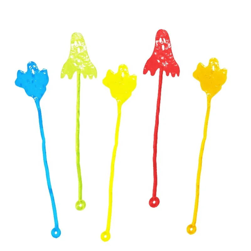 Flexible Spider Web Sticky Wall Toy Windows Climbing Telescopic Halloween Sticky Hands Bulk Party Favors Gift Party Decoration