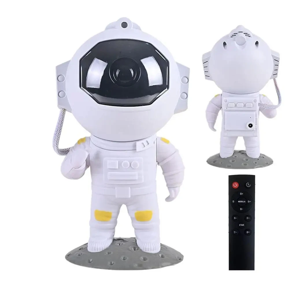 Rechargeable Astronaut Starry Sky Projector Light Nebula Star Night Lamp Starry Sky Projector Light