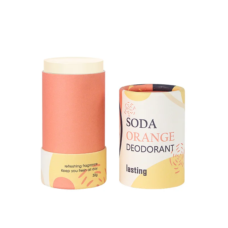 Hot sell Kraft paper  Eco-friendly deodorant lip balm lipstick paper tube twist up tubes