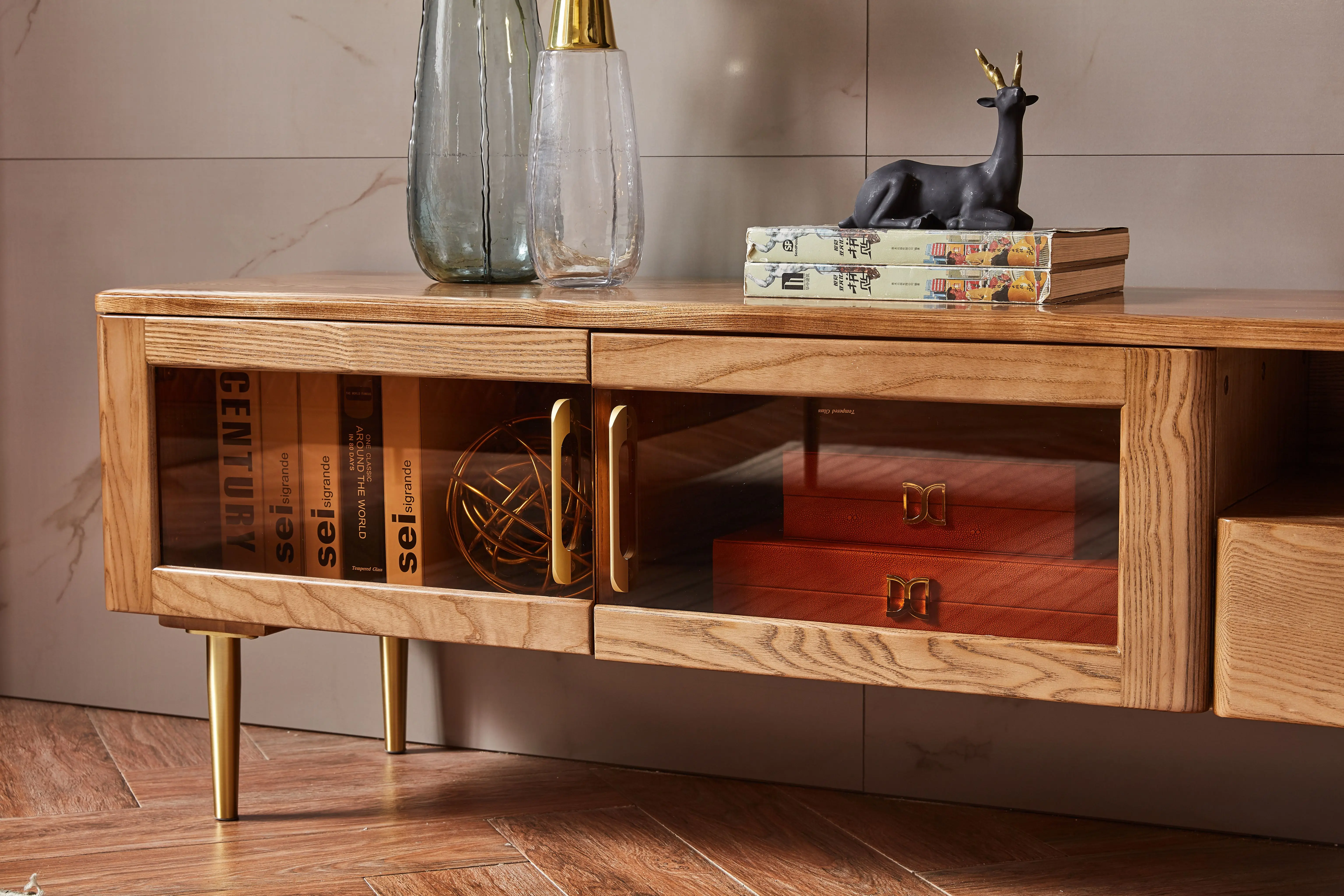 Living Room High Quality Cheap Tv Stand Set Furniture Modern Design  Wooden Tv Cabinet